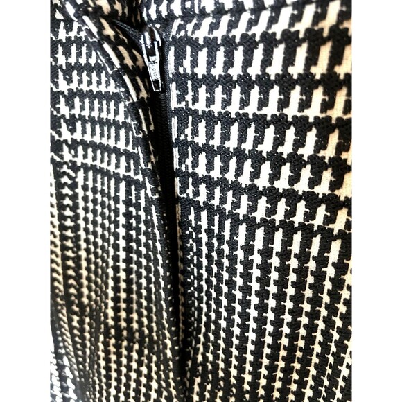 NWT Akris Punto Woman's Black Cashew Houndstooth Trousers With Pockets Size14 - Picture 8 of 15